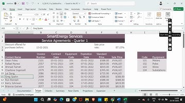 Illustrated Excel 2019 | Module 11: SAM Project 1a | SmartEnergy Services #illustratedexcel
