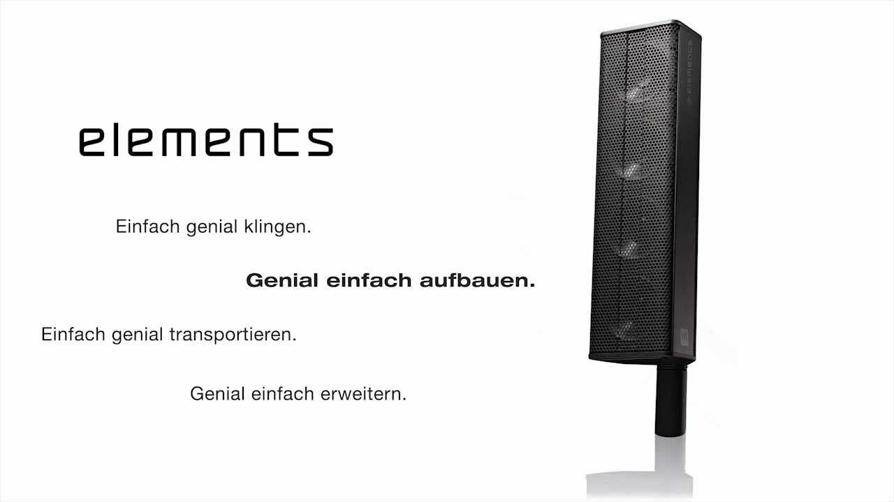HK AUDIO - ELEMENTS - Genial einfach aufbauen auf YouTube ansehen HK AUDIO - ELEMENTS - Genial einfach aufbauen auf YouTube ansehen
