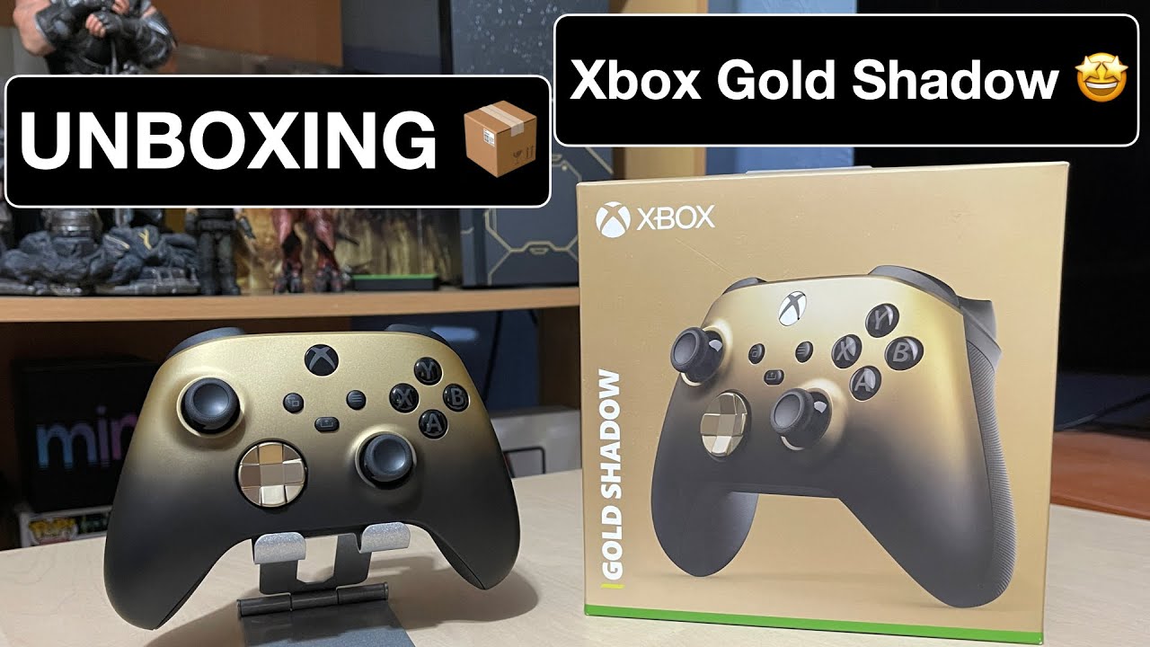 Mando inalámbrico Xbox – Edición especial Gold Shadow