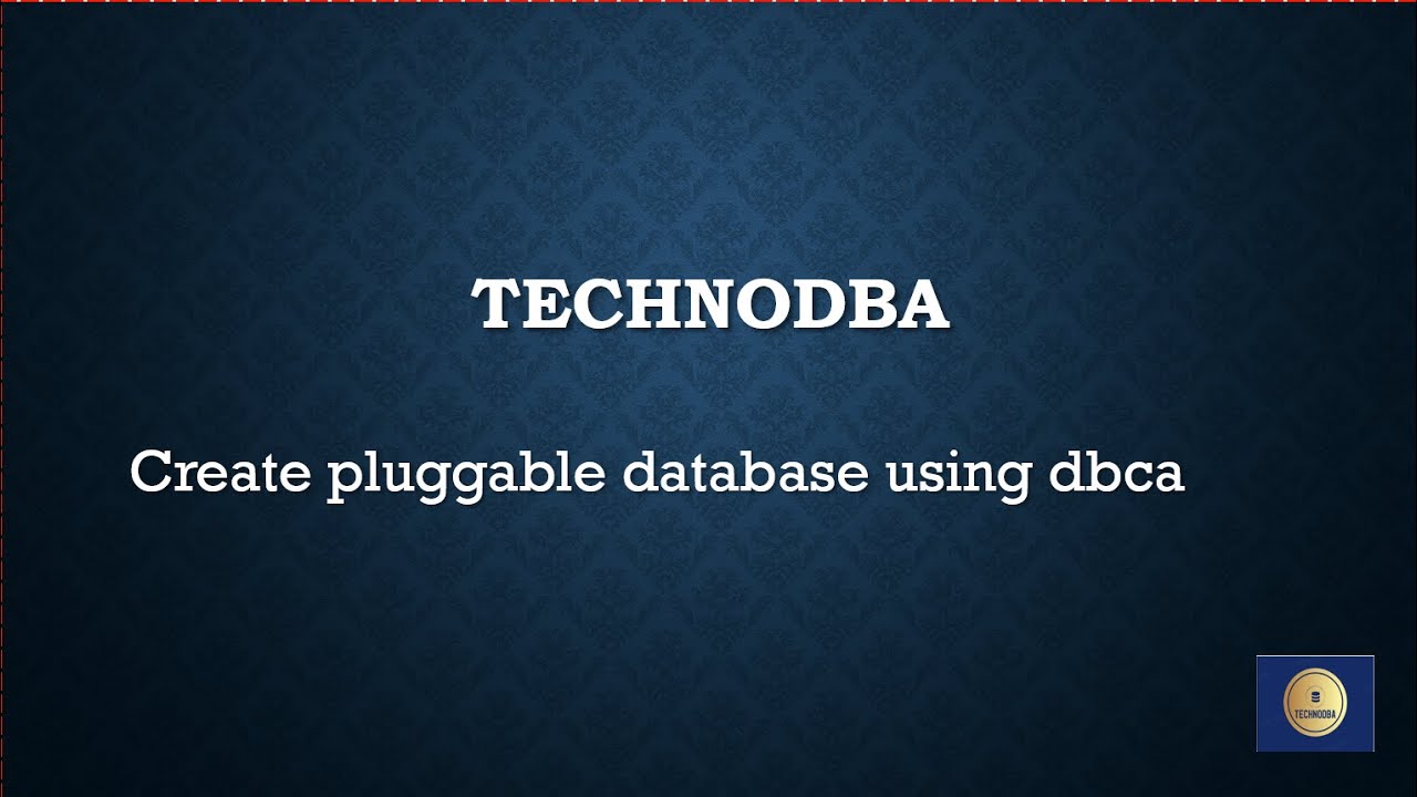 create pluggable database using dbca assistance tool in 19c database ...