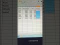 excel shortcut key #excel #exceltips #trending #exceltutorial #tricks #shortvideo #shortfeed #viral