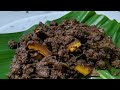 Kerala style beef roast  authentic beef roast recipe  nadan beef varattiyathu  beef ularthiyathu