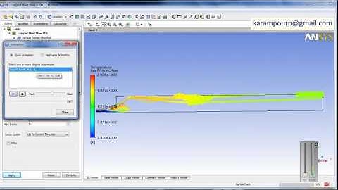 Simulation Coal Combustion Process by using Ansys CFX