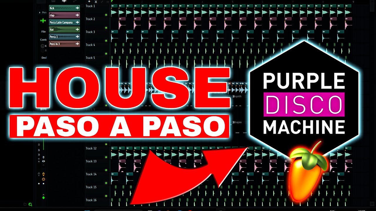 👉COMO HACER MUSICA HOUSE  PASO A PASO en FL STUDIO 21  || HOW TO MAKE HOUSE IN FL STUDIO