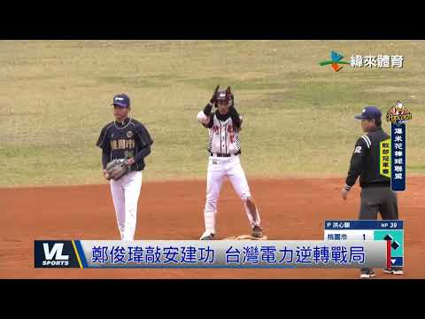 12/27 爆米花棒球敗部冠軍賽 台電狂敲13支安打9:3輕鬆贏球