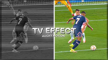Tutorial tv effect like Ae | ALIGHT MOTION