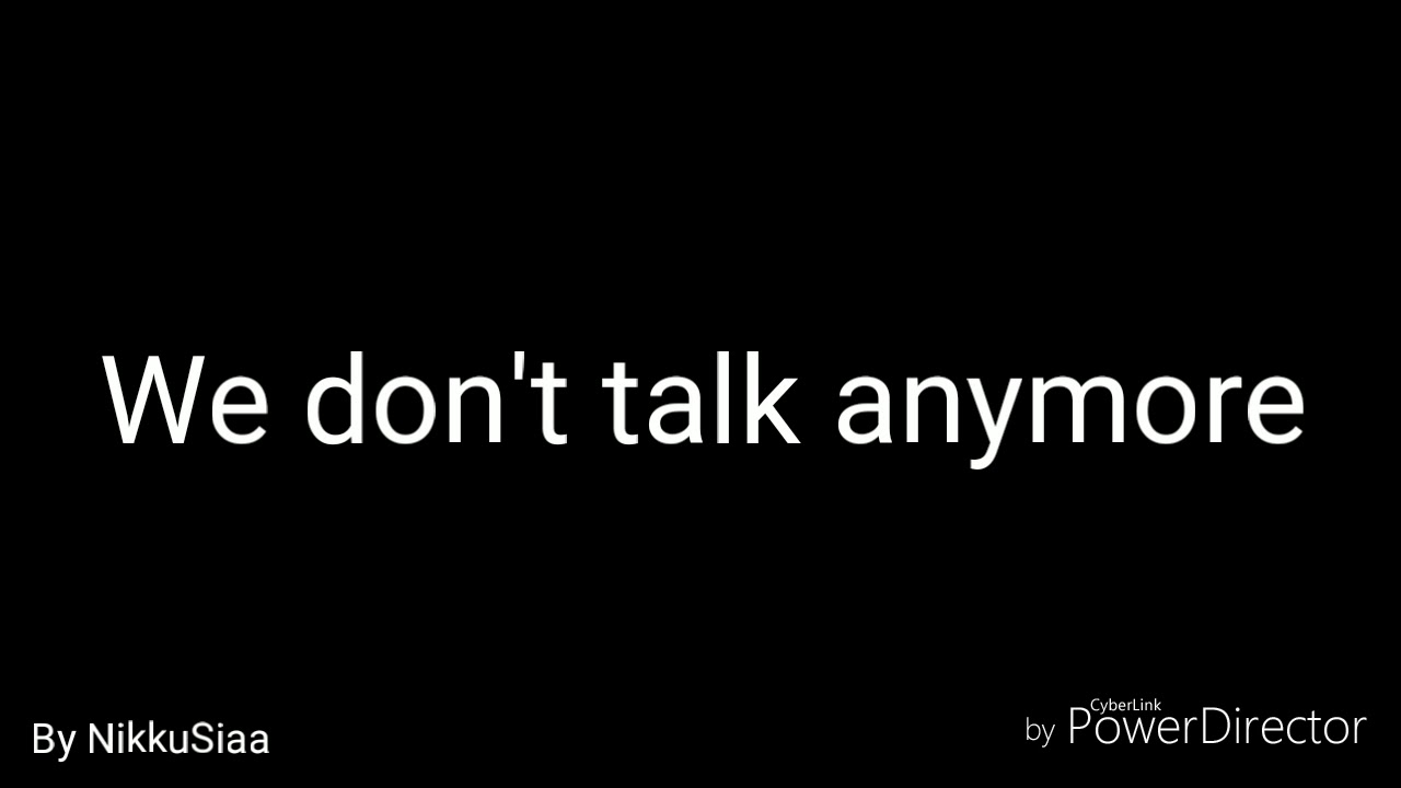 Charlie Puth - We don't talk anymore (feat. Selena Gomez) TŁUMACZENIE