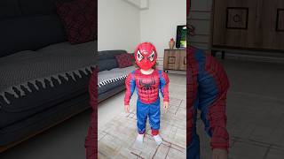 örümcek adam oldu😍 #alparslan #örümcekadam