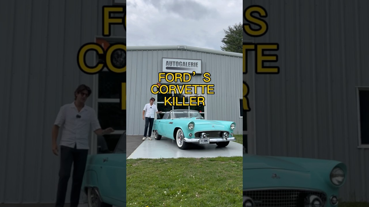 The Original Corvette Killer #thunderbird - YouTube