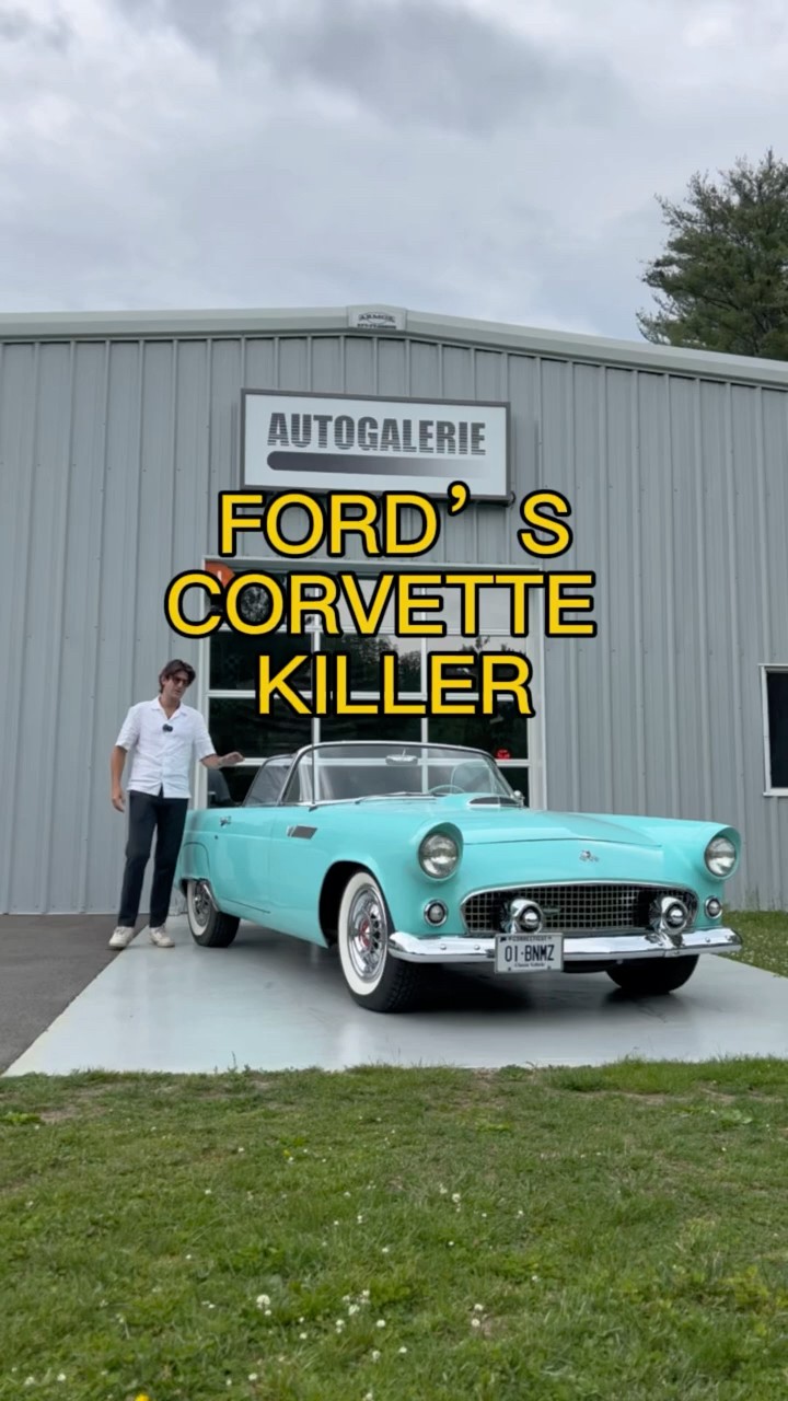 The Original Corvette Killer #thunderbird - YouTube