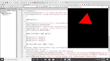 VTU CG Lab Ex2 Program demo in codeblocks