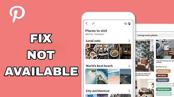 How To Fix And Solve Not Available On Pinterest Lite App | Final Solution