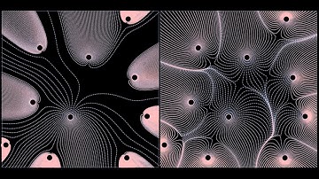 Field Line 2d Pattern - Rhino Grasshopper
