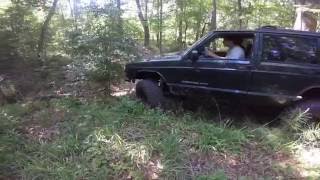 The jeeps go wheelin