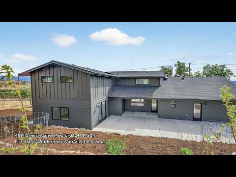 4691 Cherry Lane, Medford, OR home video tour