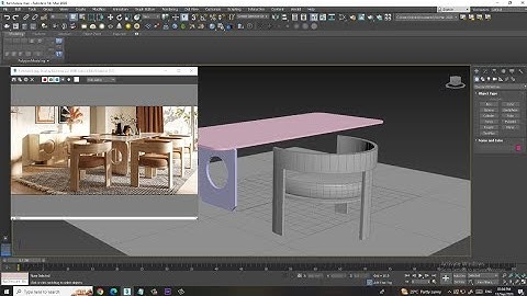 3DsMax Tutorials, Learn 3D Modeling a Stylish Furniture from Scratch in 3dsmax ( Part 1)