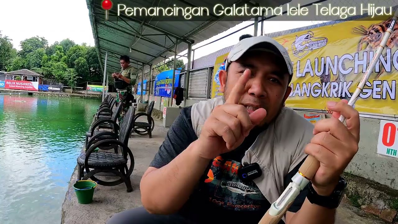 Unboxing Joran Galatama Jangkrik Gen 2 di Kolam Pemancingan Galatama Lele Telaga Hijau Bekasi