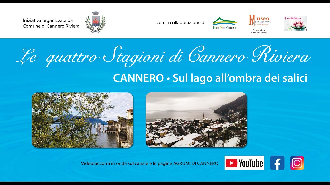 Cannero sul lago all'ombra dei salici