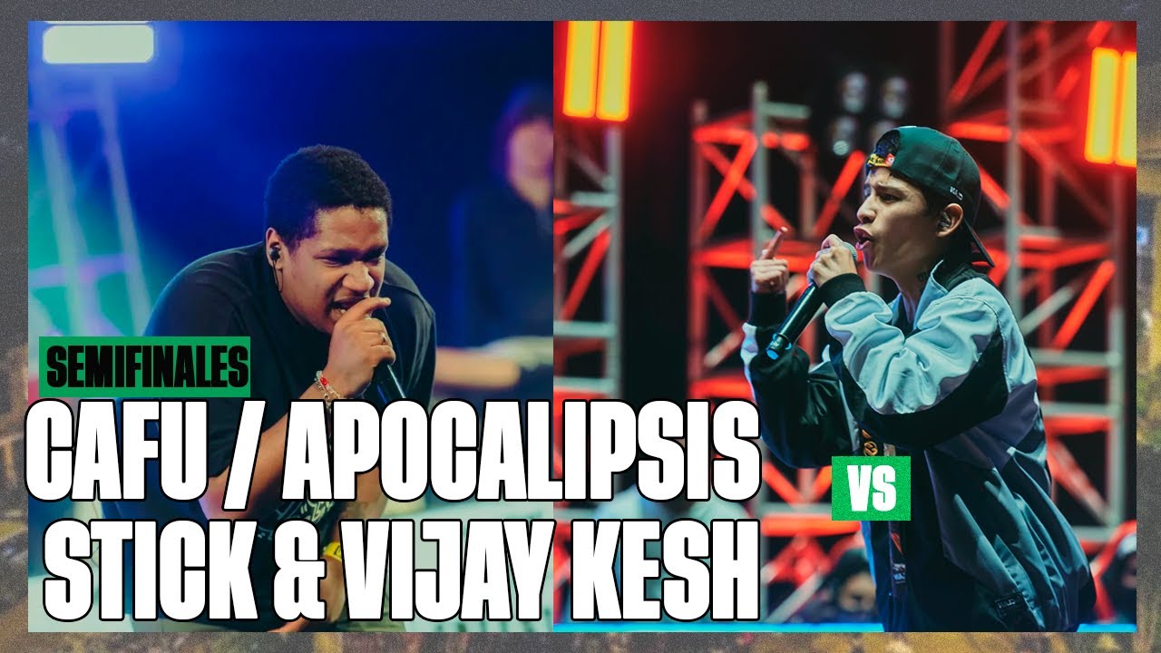 SEMIFINALES: VIJAY KESH & STICK VS APOCALIPSIS & CAFU - HALLOWEEN RAPSTYLE 2024