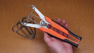 ALLY Tools Miter Clamp Pliers with 16 Miter Spring Clamps