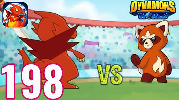 KRIMSON Vs. MENZA PvP Online Arena | Dynamons World - Gameplay Walkthrough – Part 198 (iOS, Android)