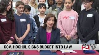 Gov. Hochul Signs FY 2026 Budget with Legislation for Education, Small Business and Mental Health