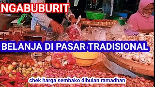 Weekend.... Belanja Di Pasar Tradisional