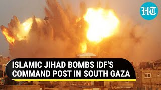 Al Quds Fighters Bomb Israeli Command Centre; Mujahideen Brigades Fire At IDF Helicopter