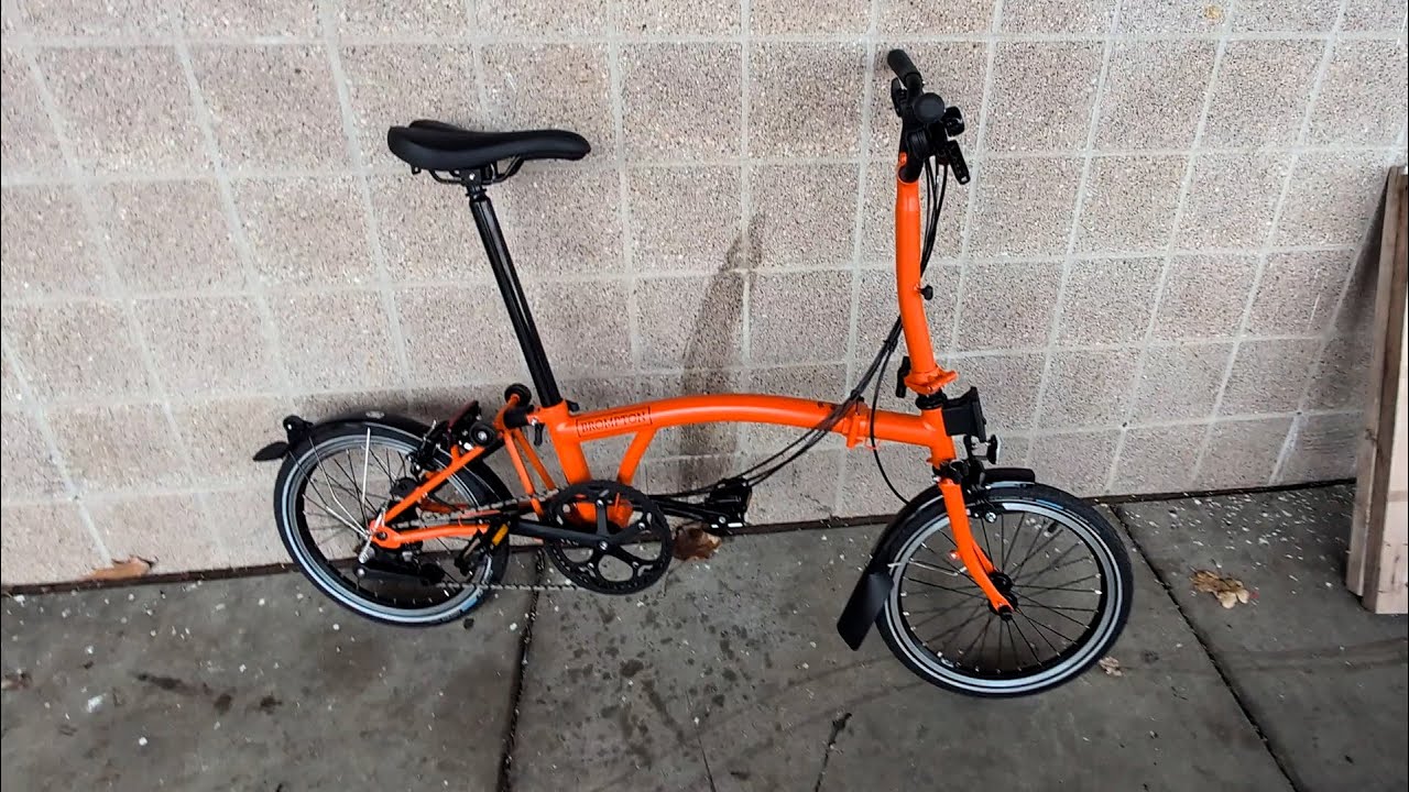 First Ride On My New Brompton - YouTube
