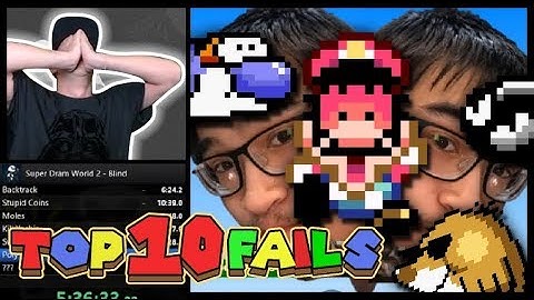 10 Fails In Speedrunning | Super Dram World 2 Edition (Super Mario World Hack)