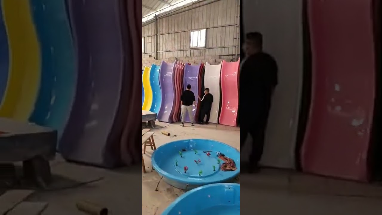 fiberglass slide for indoor playground