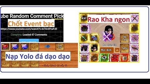 Chốt event bạc và rao ních VIP sever Kha và nạp dạo sv mới ghép đá | Làng Lá Phiêu Lưu Ký - HTC game