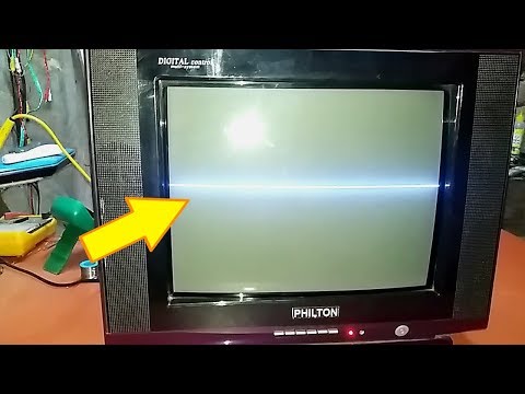 How To Repair Vertical Section Related Fault, in crt TV.