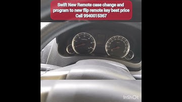Swift New Remote case change and Add new flip remote key.shop in Mylapore Chennai. call 9940015367