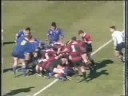 Otago challenging Canterbury for the Ranfurly Shield 1994