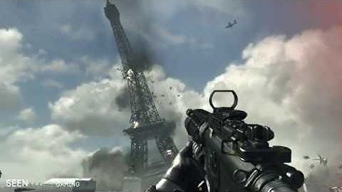 A war that cause Eiffel Tower to collapse - COD MW3 - Iron Lady