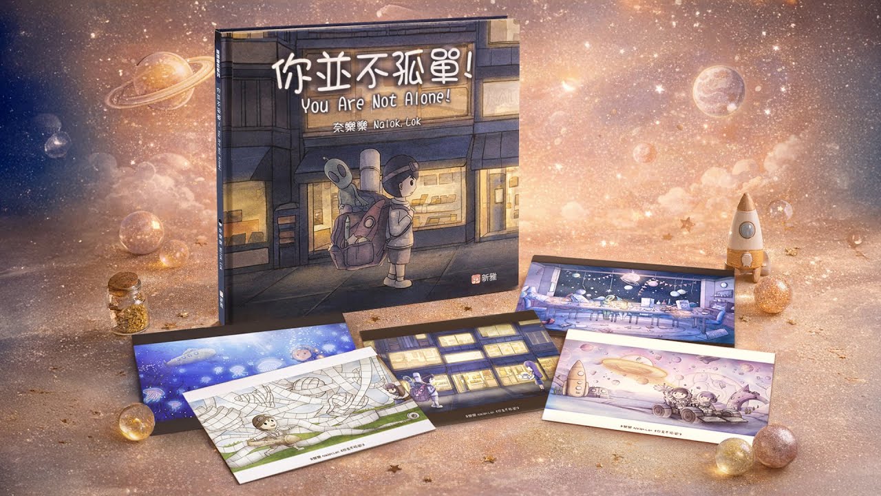 You Are Not Alone: Illuminating Connections Postcards Series