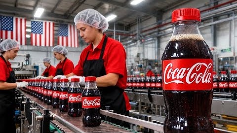 Inside the USA Coca-Cola Processing Factory – How Secret Formulas Become Million-Dollar Drinks