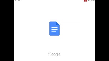Create a Google Doc on iPad