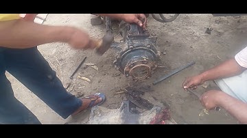 Tech plus 575 4wd Front axle top bush change