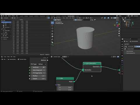 Blender Geometry nodes basics