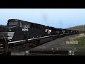 Train Simulator - [GE ES44AC] - NS 8090 to Washingtonville - Part 3 - 4K UHD