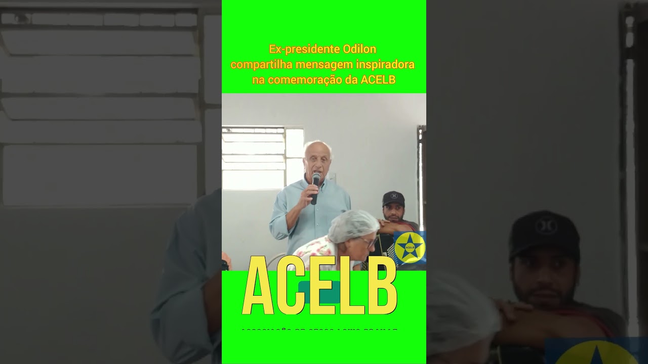 Odilon celebra os 50 anos da ACELB e agradece a todos que fazem parte dessa história 🎁