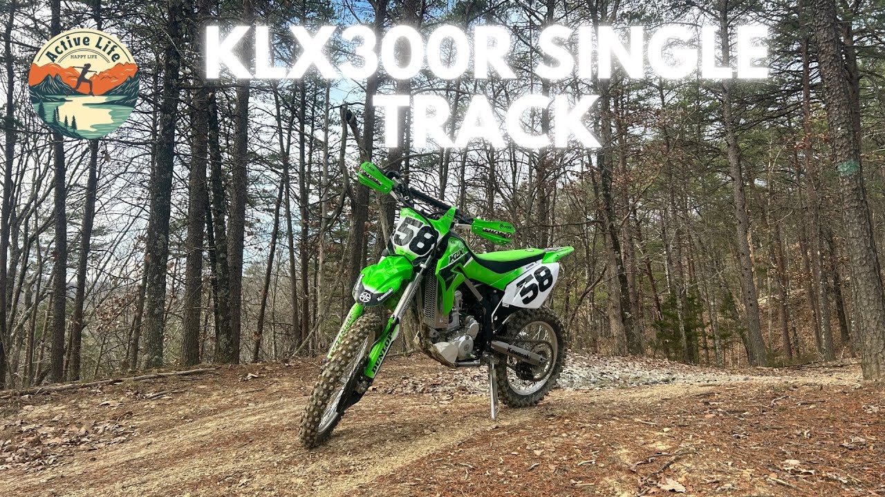 KLX300R Single Track