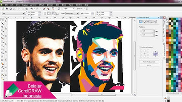 Tutorial Membuat WPAP Mulai dari Skintone dengan CorelDRAW - Part 4