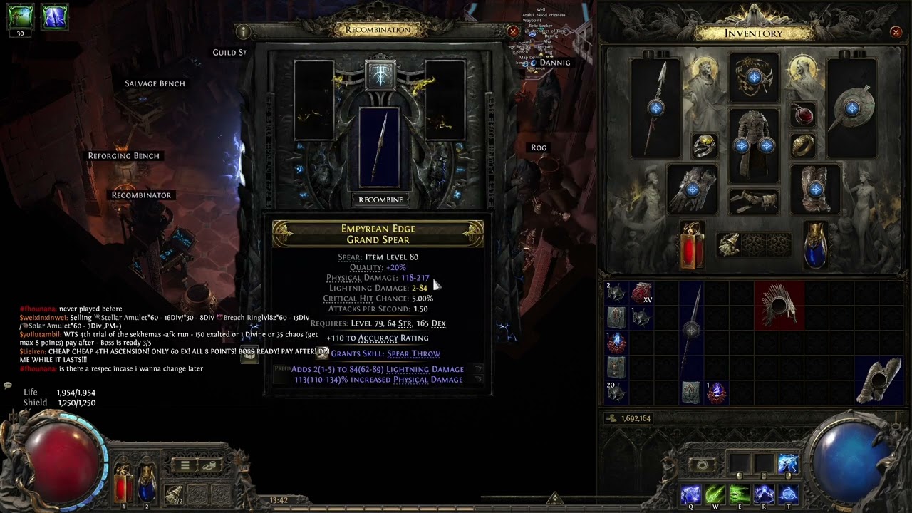 This PoE 2 Recombinator Made the PERFECT Item... Unreal RNG!