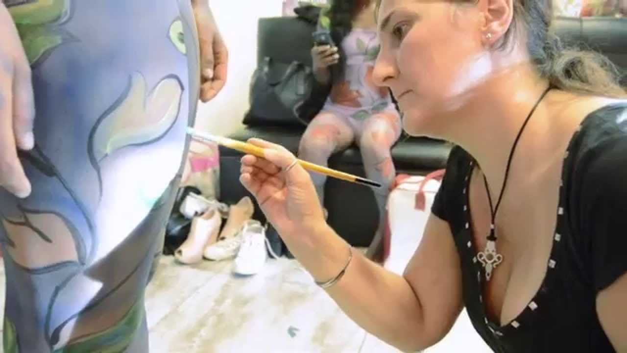 Body Painting Con Dana Eh Loredana Eramo MakeUp Artist YouTube