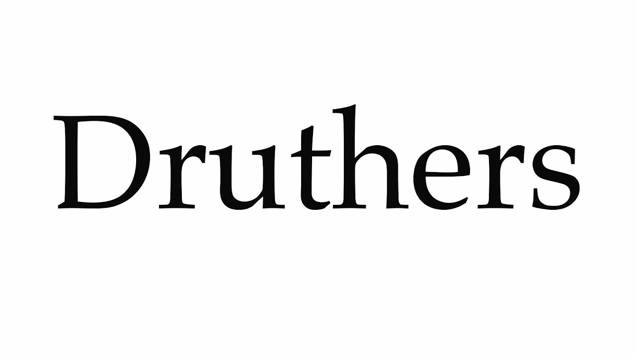 How to Pronounce Druthers