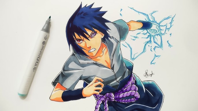 Anwit Sarkar - Drawing Hatake kakashi( Naruto shippuden)