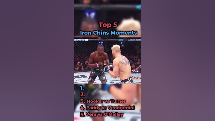 Top 5 Iron Chins Moments